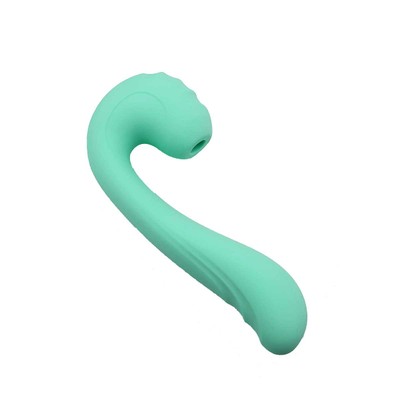 Foto 10 do produto Vibrador Duplo Recarregável com 2 Motores,10 Modos de Vibração e Pulsações -  SI Zenobia | 12,3 x 3,3 cm | Disponível em 3 Cores