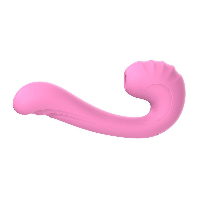 Vibrador Duplo Recarregável com 2 Motores,10 Modos de Vibração e Pulsações -  SI Zenobia | 12,3 x 3,3 cm | Disponível em 3 Cores - 2