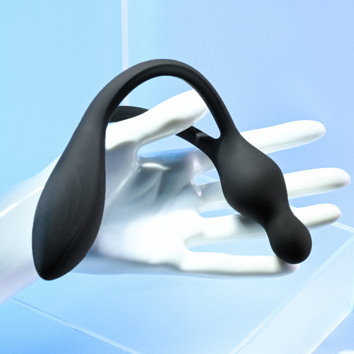 Vibrador Duplo Recarregável com Corpo Dobrável, Eixo Peek e 10 Modos de Vibração - Evolved You, Me, Us Bendable Vibe | 19,5 x 3 cm - 11