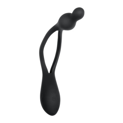 Foto 6 do produto Vibrador Duplo Recarregável com Corpo Dobrável, Eixo Peek e 10 Modos de Vibração - Evolved You, Me, Us Bendable Vibe | 19,5 x 3 cm