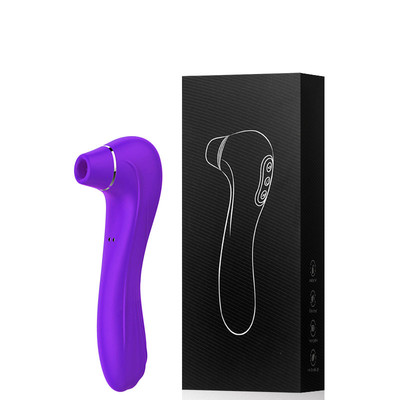 Foto 1 do produto Vibrador Duplo Recarregável em Silicone com 10 Modos de Vibração e Pulsação | 10 x 3,4 cm