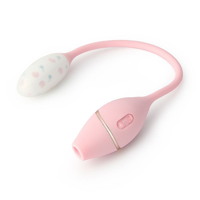 Vibrador Duplo em Silicone com 10 Modos de Vibração, 5 Níveis de Pulsação, Recarregável e Resistente à Água - Kistoy Cathy Mini - 2