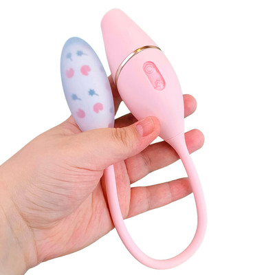Vibrador Duplo em Silicone com 10 Modos de Vibração, 5 Níveis de Pulsação, Recarregável e Resistente à Água - Kistoy Cathy Mini