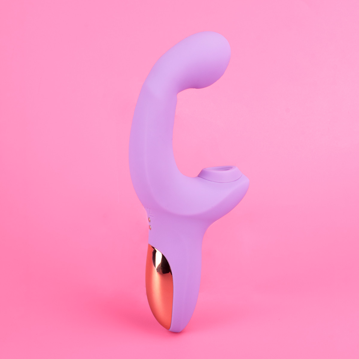 Vibrador Duplo em Silicone com 10 Modos de Vibração com Dedilhar, 10 Modos de Pulsação e Carregamento via Cabo USB Magnético - Exclusiva Bertha | 18,5 x 4 cm | Disponível em 2 Cores - 5