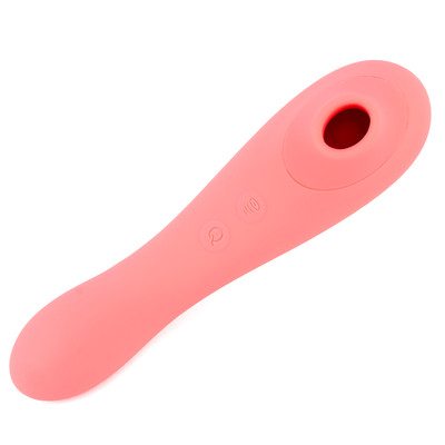 Foto 5 do produto Vibrador Duplo em Silicone Aveludado com 10 Modos de Pulsação, 10 Tipos de Vibração, Turbo e Recarregável - Quinn Cloud Dual-Sided | Disponível em 2 Cores