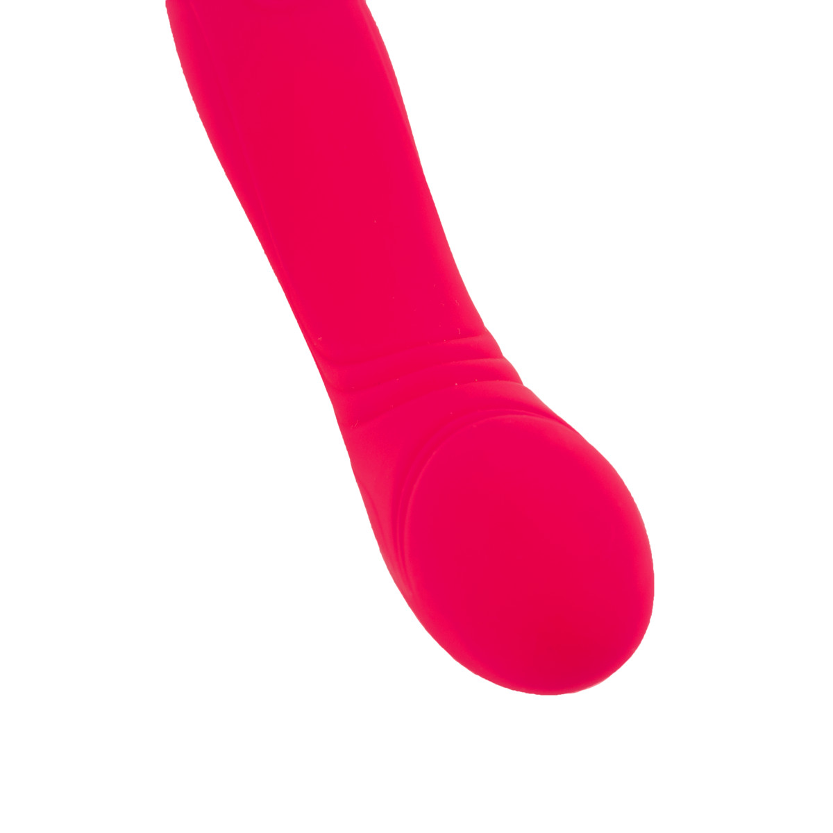 Vibrador Duplo em Silicone Aveludado com Controle Via Aplicativo, 9 Modos de Vibração, Textura Anelar e Recarregável - 3