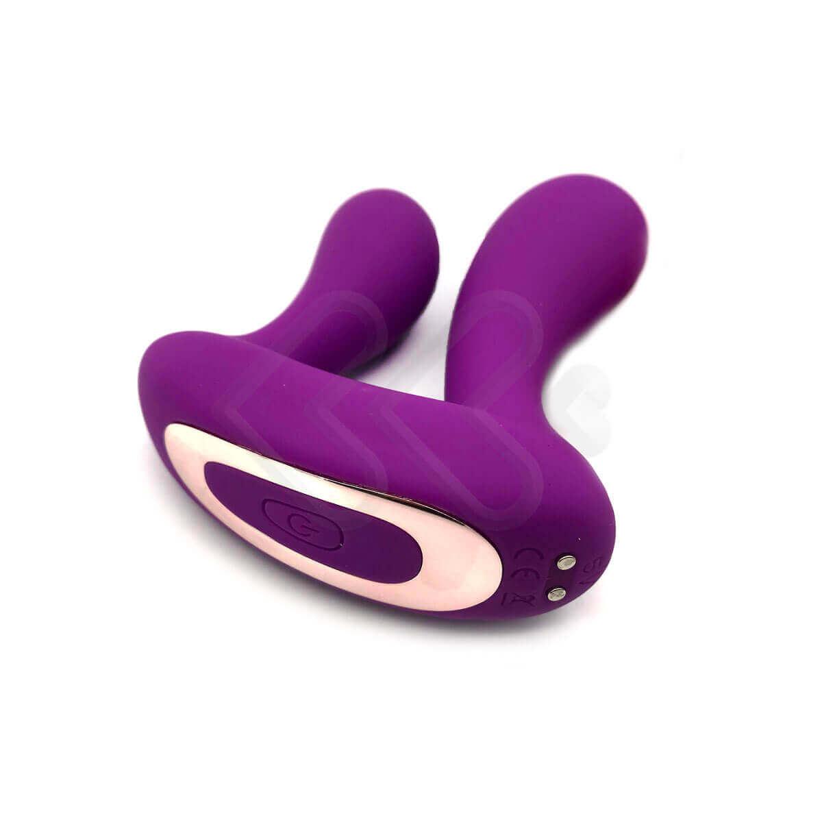 Vibrador Duplo em Silicone Aveludado com 9 Modos de Vibrações e Controle Remoto sem Fio - S Hande Mento RCT | Disponível em 2 Cores - 3