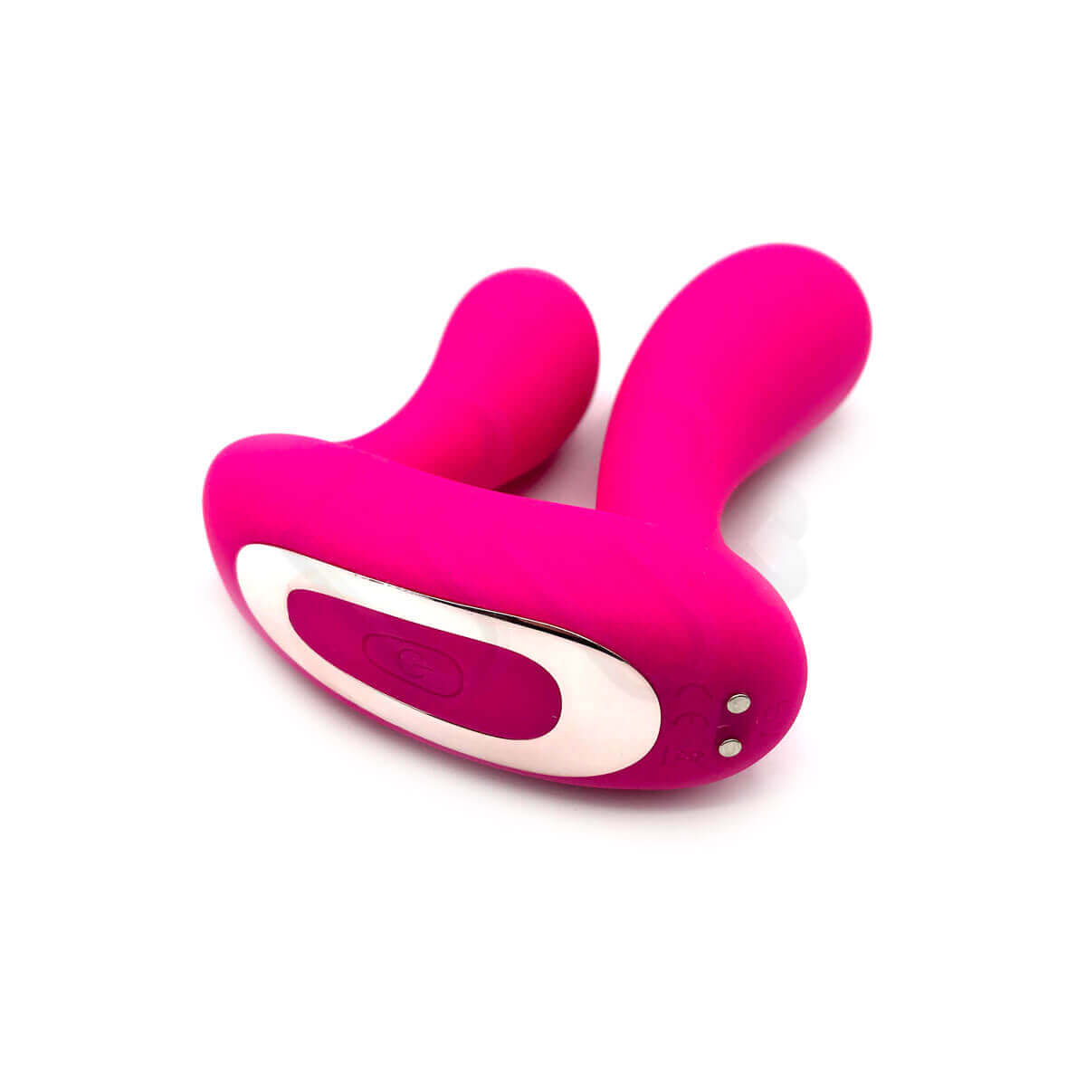 Vibrador Duplo em Silicone Aveludado com 9 Modos de Vibrações e Controle Remoto sem Fio - S Hande Mento RCT | Disponível em 2 Cores - 6