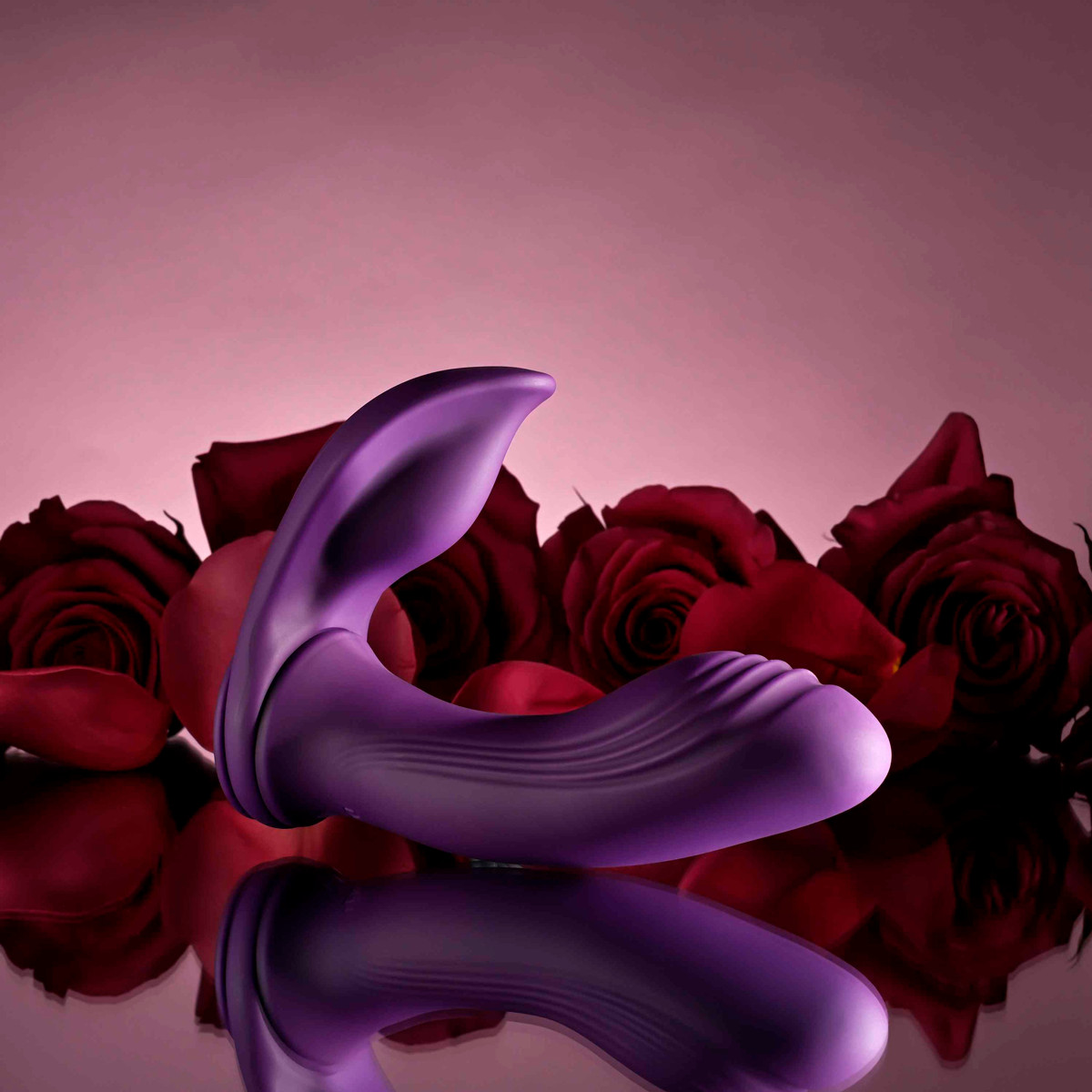 Vibrador Duplo em Silicone com Design Versátil, 10 Modos de Vibração, Recarregável e Resistente à Água - Evolved Playboy Mix & Match | 10 x 3,4 cm - 4