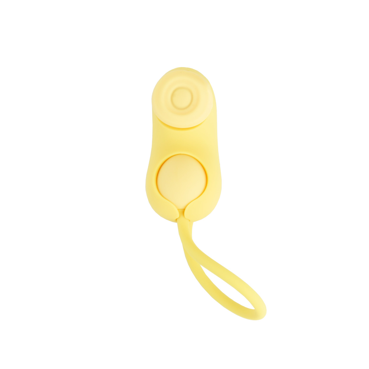 Vibrador Duplo Recarregável em Silicone com Formato Lúdico de Ervilha, 9 Modos de Vibração, 6 Níveis de Pulsação e Resistente à Água - S-Hande Pea Pod | Disponível em 2 Cores - 9