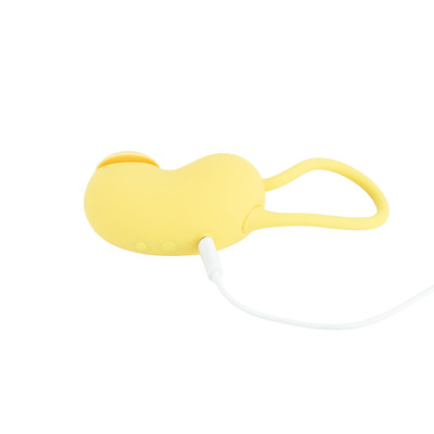 Foto 11 do produto Vibrador Duplo Recarregável em Silicone com Formato Lúdico de Ervilha, 9 Modos de Vibração, 6 Níveis de Pulsação e Resistente à Água - S-Hande Pea Pod | Disponível em 2 Cores