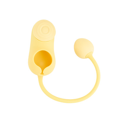 Foto 8 do produto Vibrador Duplo Recarregável em Silicone com Formato Lúdico de Ervilha, 9 Modos de Vibração, 6 Níveis de Pulsação e Resistente à Água - S-Hande Pea Pod | Disponível em 2 Cores