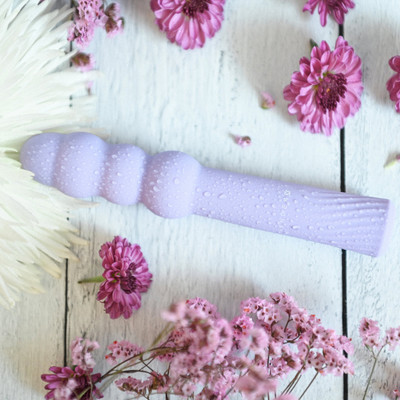 Foto 4 do produto Vibrador Escalonado no Formato de Bastão com 9 Modos de Vibração - Gender X  Bumpy Ride | 17,5 x 3 cm