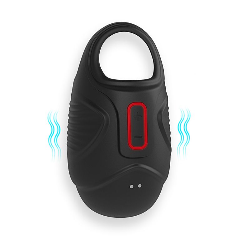 Vibrador de Escroto em Silicone com Anel Peniano, 7 Modos de Vibração e Carregamento via Cabo USB - SI Egg Pro | 5 x 5,2 cm - 3