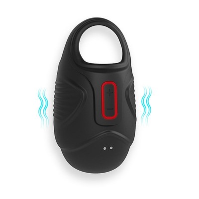 Foto 3 do produto Vibrador de Escroto em Silicone com Anel Peniano, 7 Modos de Vibração e Carregamento via Cabo USB - SI Egg Pro | 5 x 5,2 cm