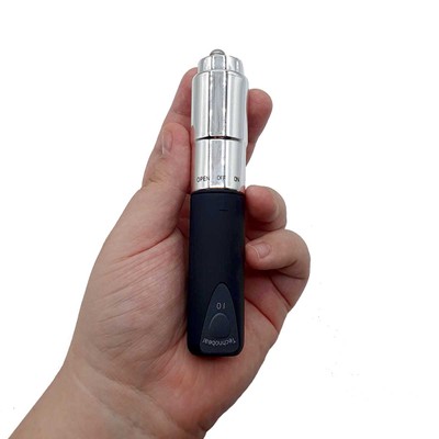 Foto 3 do produto Vibrador Estimulador de Clítoris com 3 Esferas em Metal e 10 Modos de Vibração - Sex Pointer | 12,8 x 2,6 cm