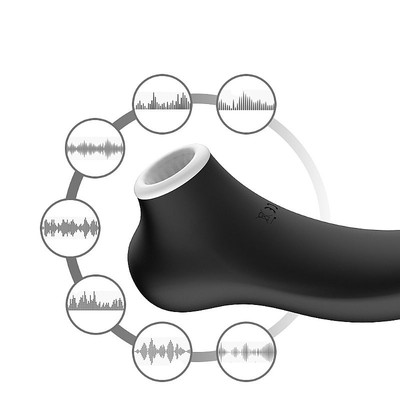Foto 7 do produto Vibrador e Estimulador de Clitóris com 7 Modos de Pulsação e Vibração, Recarregável - Dibe Orgasm Clitoral Super Sucking 4 | 14,7 x 4,1 cm