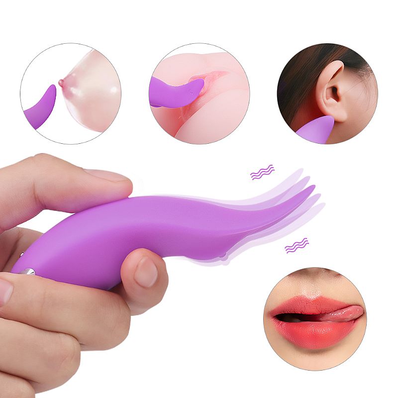 Vibrador Estimulador de Clitóris com 9 Modos de Vibrações - Kissme S-hande | 4,9 x 3,3 | Disponível 2 Cores - 5