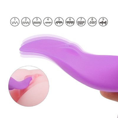 Foto 6 do produto Vibrador Estimulador de Clitóris com 9 Modos de Vibrações - Kissme S-hande | 4,9 x 3,3 | Disponível 2 Cores