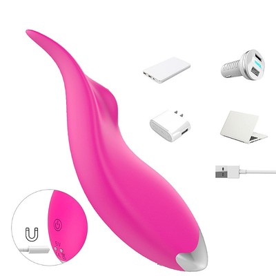 Foto 8 do produto Vibrador Estimulador de Clitóris com 9 Modos de Vibrações - Kissme S-hande | 4,9 x 3,3 | Disponível 2 Cores