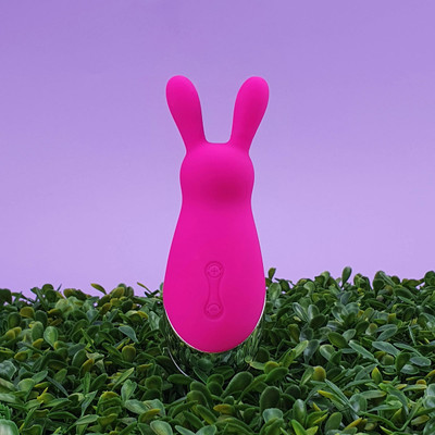 Foto 7 do produto Vibrador Estimulador de Clitóris em Formato de Coelho com 10 Modo de Vibração - SI Sexy Import | 3 x 1,2 cm | 2 Cores