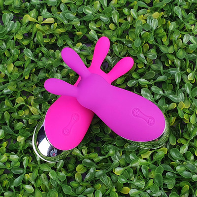 Vibrador Estimulador de Clitóris em Formato de Coelho com 10 Modo de Vibração - SI Sexy Import | 3 x 1,2 cm | 2 Cores