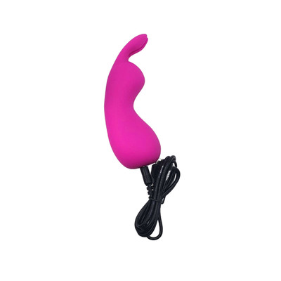 Foto 4 do produto Vibrador Estimulador de Clitóris em Formato de Coelho com 7 Modos de Vibração e 5 Intensidades - Pretty Love Nakki | 12,5 x 3,3 cm