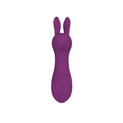 Foto 5 do produto Vibrador Estimulador de Clítoris em Formato de Coelho, Recarregável e 10 Modos de Vibração - Vibe | 18 x 3,6 cm | Disponível em 2 Cores
