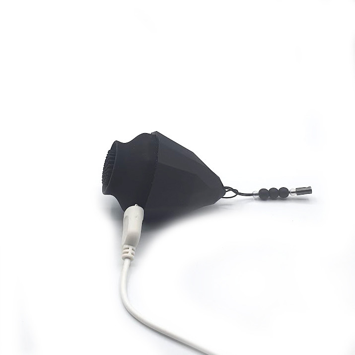 Vibrador Estimulador de Clitóris em Formato de Diamante com Cerdas Rotatórias e 3 Modos de Vibração - Evolved Spinning O | 6,7 x 4,3 cm - 2