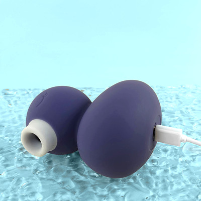Foto 3 do produto Vibrador Estimulador Clitoriano com Formato de Pato em Silicone, 10 Modos de Vibração, 5 Intensidades de Pulsação e Recarregável - CuteVibe Ducky