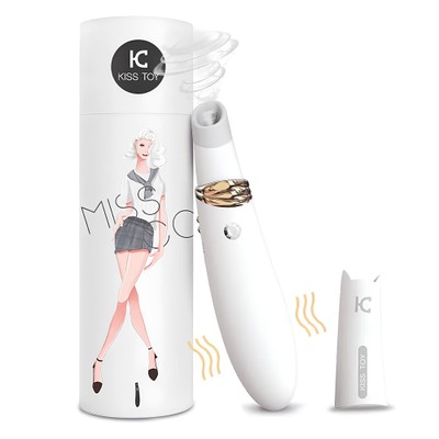 Vibrador Estimulador de Clitóris e Ponto G com 3 Níveis de Sucção e 10 Modos de Vibração, Recarregável via USB - Kistoy Miss CC | Disponível em 2 Cores