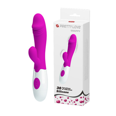 Vibrador Estimulador de Clitóris e Ponto G com 30 Níveis de Vibração - Pretty Love Snappy | 9,5 x 3 cm | Disponível em 2 Cores