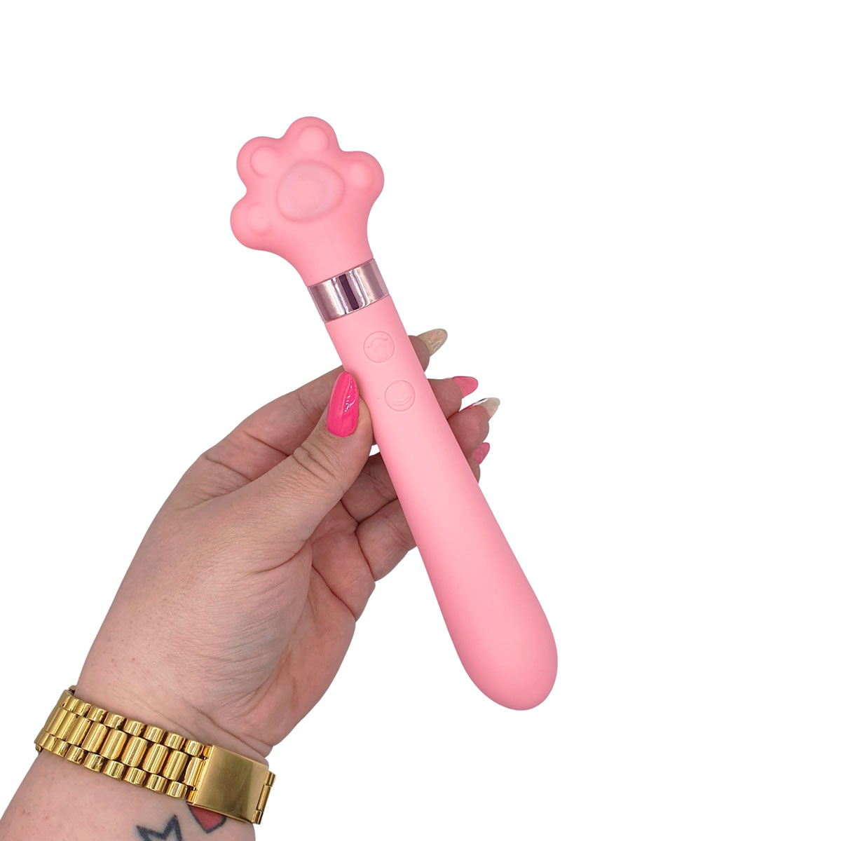 Vibrador Estimulador de Clitóris e Ponto G em Silicone com 9 Modos de Vibração, Recarregável - S-Hande Meow | 21 x 4,9 cm | Disponível em 2 Cores - 13