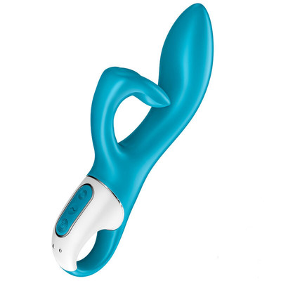 Foto 7 do produto Vibrador Estimulador de Clitóris e Ponto G com Motor Duplo, 12 Modos de Vibrações Potentes e Á Prova D'água - Satisfyer Embrace Me | Disponível em 2 Cores