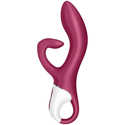 Foto 2 do produto Vibrador Estimulador de Clitóris e Ponto G com Motor Duplo, 12 Modos de Vibrações Potentes e Á Prova D'água - Satisfyer Embrace Me | Disponível em 2 Cores