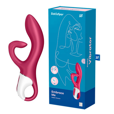Vibrador Estimulador de Clitóris e Ponto G com Motor Duplo, 12 Modos de Vibrações Potentes e Á Prova D'água - Satisfyer Embrace Me | Disponível em 2 Cores