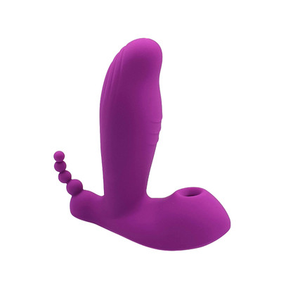 Foto 3 do produto Vibrador Estimulador de Clítoris, Ponto G, Períneo com 7 Modos de Vibração e Pulsação e Controle Remoto - Pleasure Dreams| 10,2 x 3,6 cm
