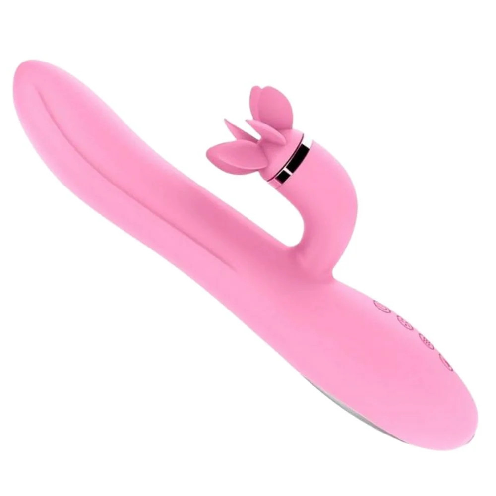 Vibrador Estimulador de Clitóris e Ponto G Recarregável com 12 Modos de Vibrações, Língua Giratória e Aquecimento - Intt Fogo no Parquinho | Disponivel em 3 Cores - 5