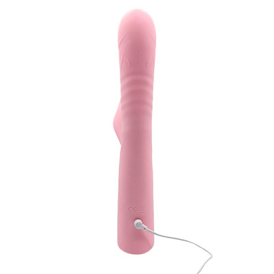 Foto 5 do produto Vibrador Estimulador de Clitóris e Ponto G Recarregável com 5 Modos de Pulsação e 8 Movimentos Vai e Vem - Pleasure Dreams | 14,8 x 3,6 cm