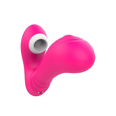 Foto 2 do produto Vibrador Estimulador de Clítoris e Ponto G Recarregável com 9 Modos de Vibração e 9 Intensidades de Pulsação - S-Hande Grey | Disponível em 2 Cores