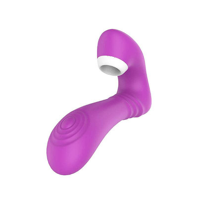 Foto 8 do produto Vibrador Estimulador de Clítoris e Ponto G Recarregável com 9 Modos de Vibração e 9 Intensidades de Pulsação - S-Hande Grey | Disponível em 2 Cores