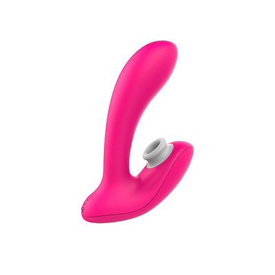 Foto 5 do produto Vibrador Estimulador de Clitóris e Ponto G com 9 Modos de Vibrações, 9 Intensidades de Pulsação e Recarregável - S-Hande Tricker | 11 x 3,3 cm | Disponível em 2 Cores