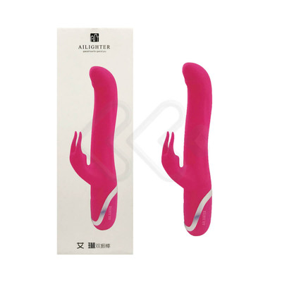 Foto 1 do produto Vibrador Estimulador de Clítoris e Ponto G em Silicone com 10 Modos de Vibração - Ailighter Elena | 11,5 x 3,2 cm | Disponível em 2 Cores