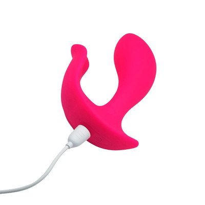 Foto 6 do produto Vibrador Estimulador de Clitóris e Ponto G em Silicone com 12 Modos de Vibrações e Controle Remoto sem Fio - Pleasure Dreams | 8,7 x 3,5 cm | Disponível em 2 Cores