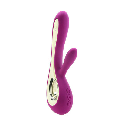 Foto 2 do produto Vibrador Estimulador de Clítoris e Ponto G em Silicone com 8 Modos de Vibrações e Controle da Intensidade da Vibração - LELO Soraya | Cor: Rosa