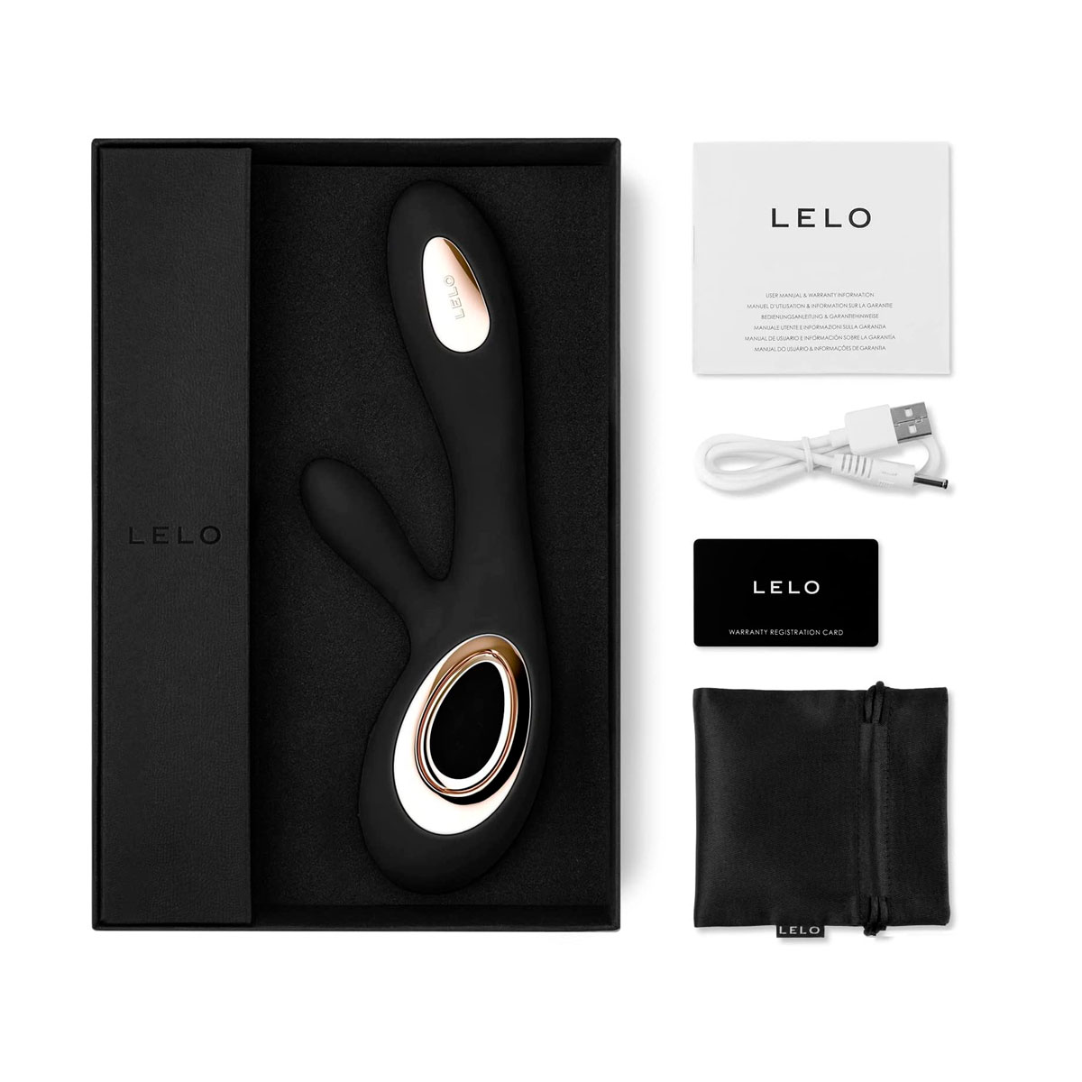 Vibrador Estimulador de Clítoris e Ponto G em Silicone Cirúrgico, 8 Modos de Vibração e Tecnologia WaveMotion - LELO Soraya Wave | Disponível em 3 Cores - 15