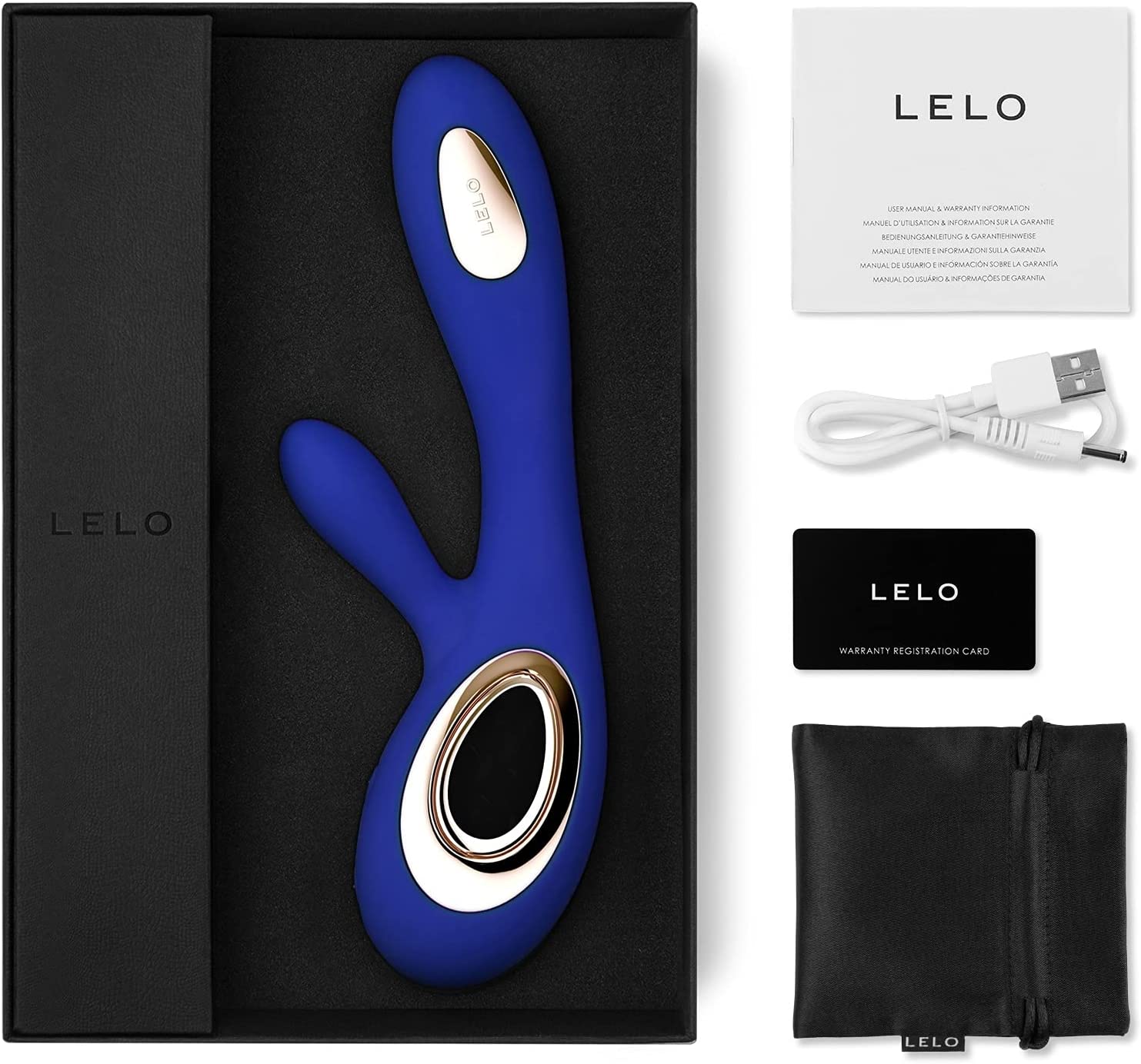 Vibrador Estimulador de Clítoris e Ponto G em Silicone Cirúrgico, 8 Modos de Vibração e Tecnologia WaveMotion - LELO Soraya Wave | Disponível em 3 Cores - 6