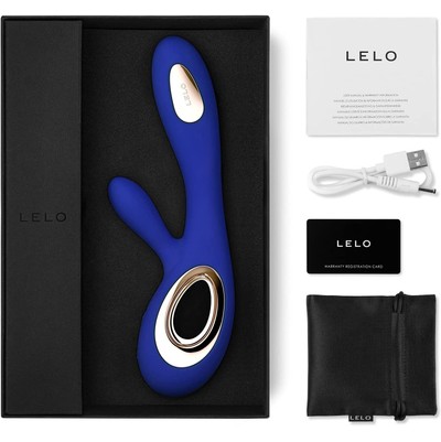 Foto 6 do produto Vibrador Estimulador de Clítoris e Ponto G em Silicone Cirúrgico, 8 Modos de Vibração e Tecnologia WaveMotion - LELO Soraya Wave | Disponível em 3 Cores