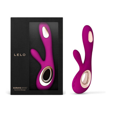 Foto 10 do produto Vibrador Estimulador de Clítoris e Ponto G em Silicone Cirúrgico, 8 Modos de Vibração e Tecnologia WaveMotion - LELO Soraya Wave | Disponível em 3 Cores