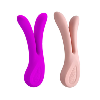 Vibrador Estimulador de Clitóris e Ponto G em Silicone com 12 Modos de Vibrações, Recarregável e Função Memória - Pretty Love Ulysses | Disponível em 2 Cores
